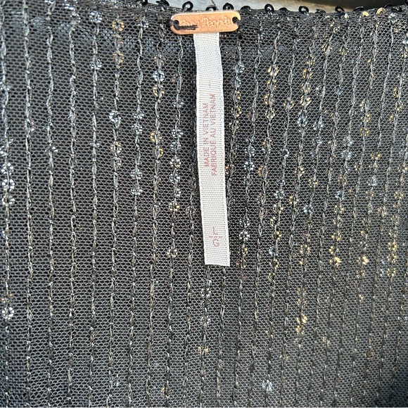 Free People Disco Ball Sequin Tank Top size l - Picture 4 of 6